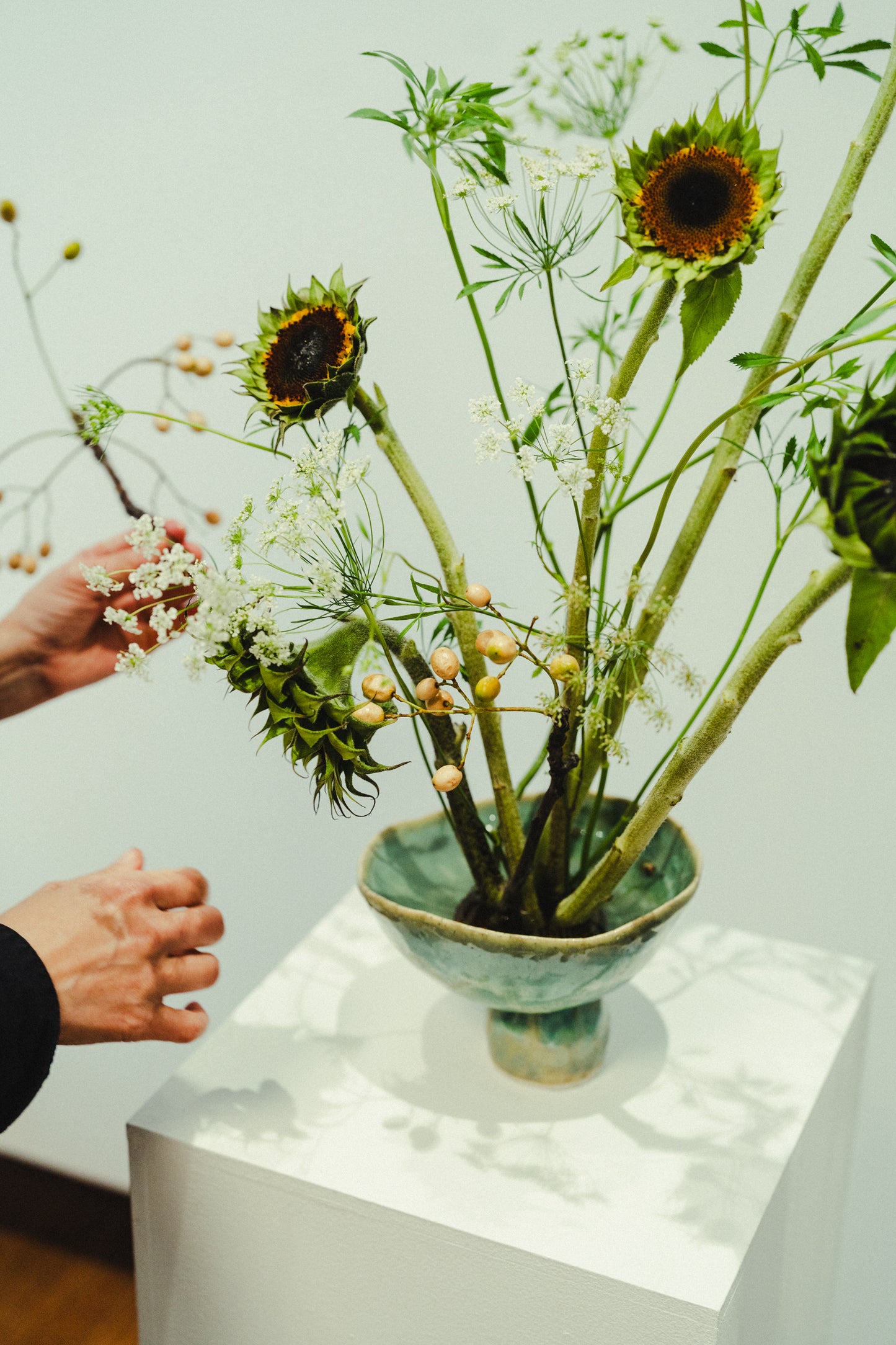 Sunflower Ikebana Kit