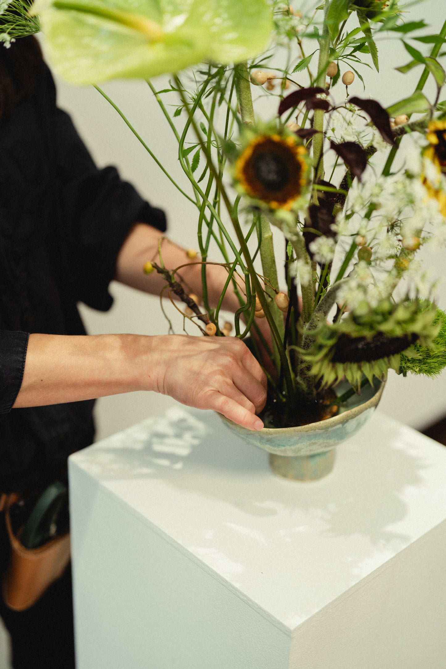 Sunflower Ikebana Kit