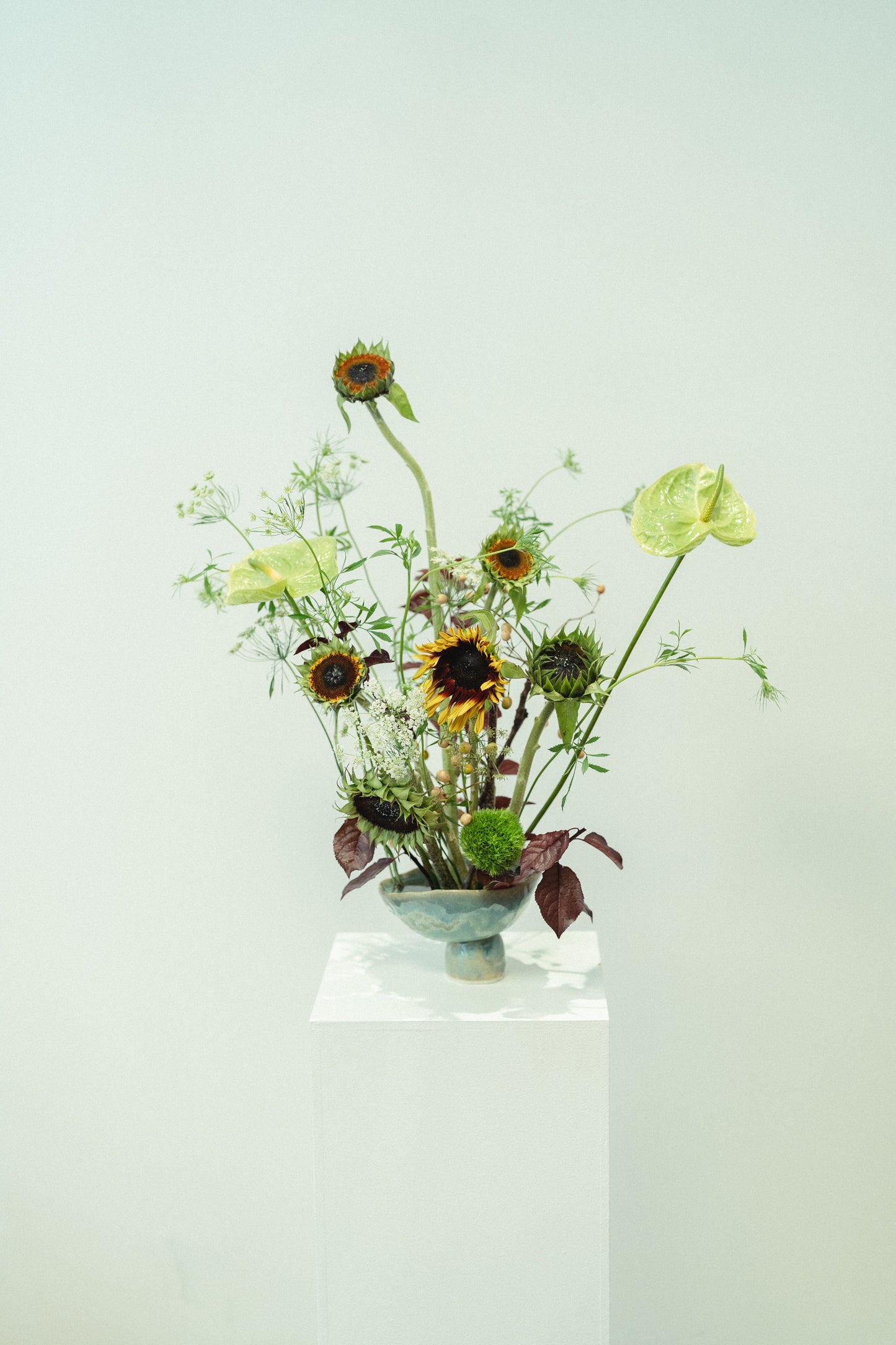 Sunflower Ikebana Kit