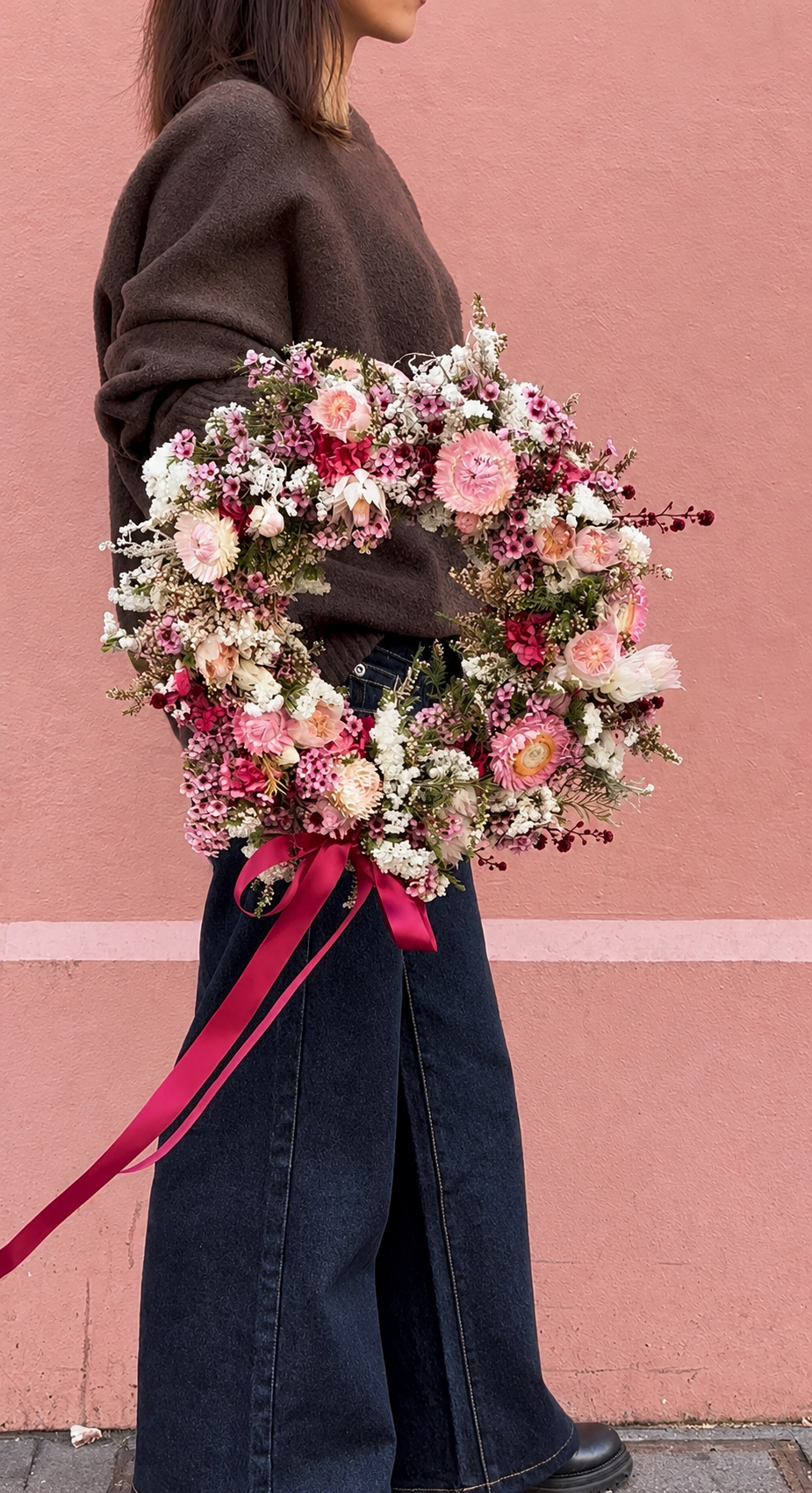 Blush Garden Wreath