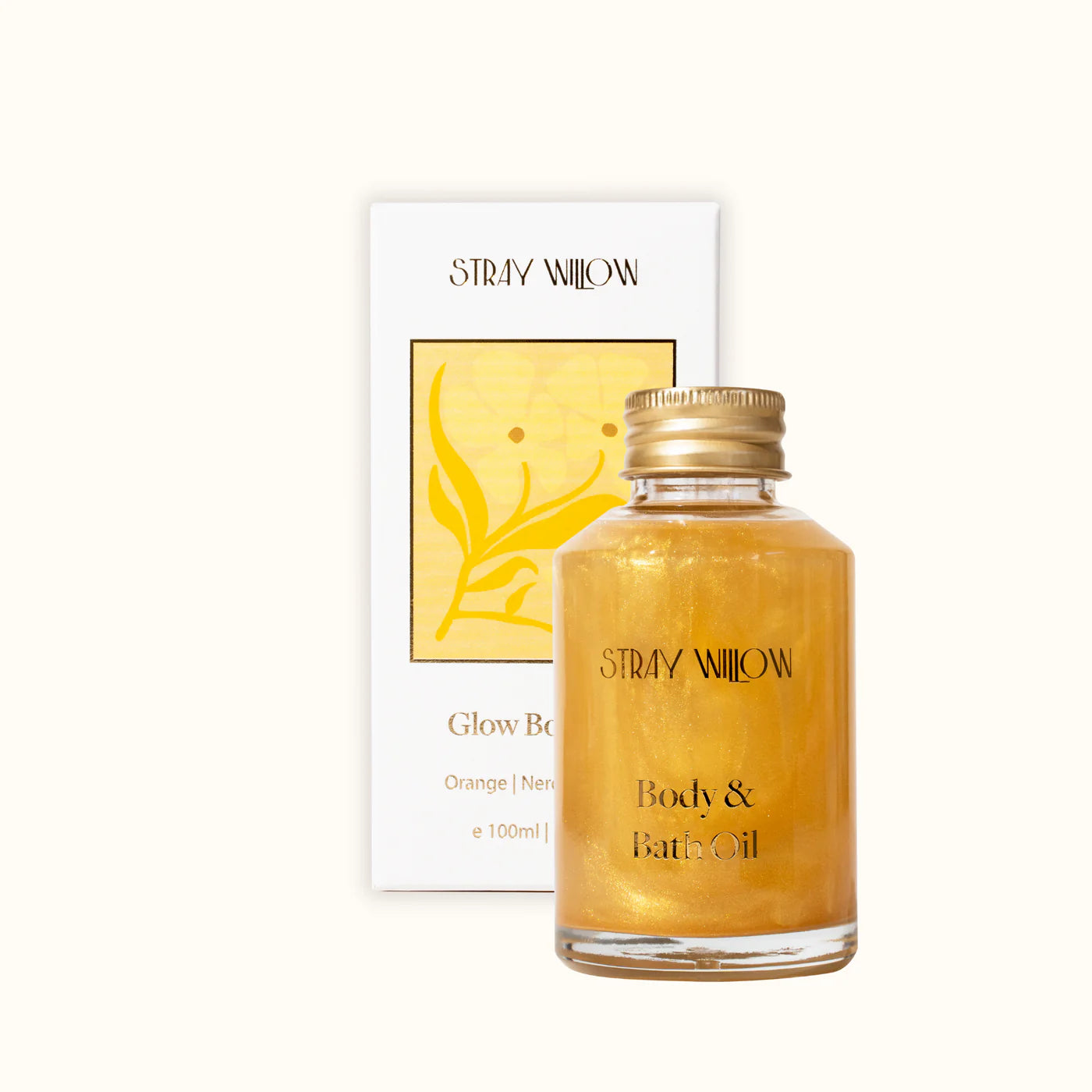 Stray Willow: Glow Shimmer Body Oil 100ml