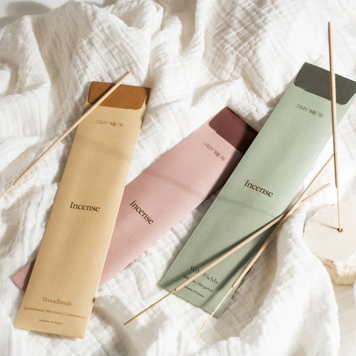 Stray Willow: Incense - Sweet Muse 10 pc