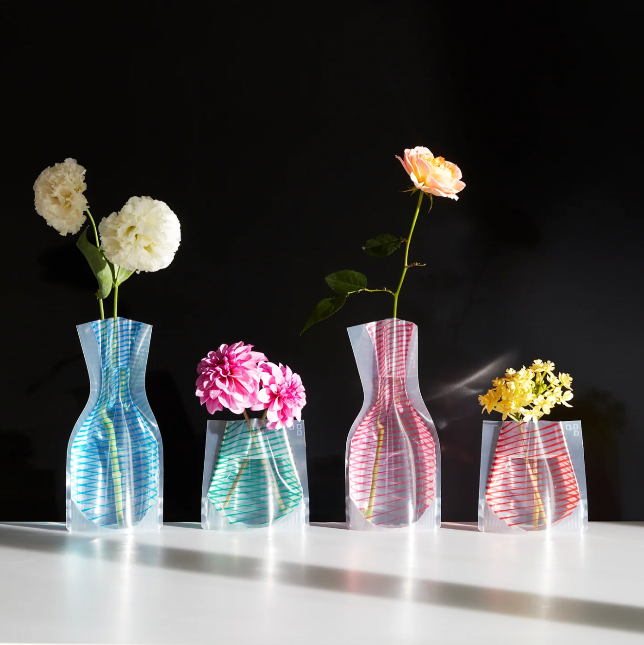 Flower Vase - Bidro Pink Red