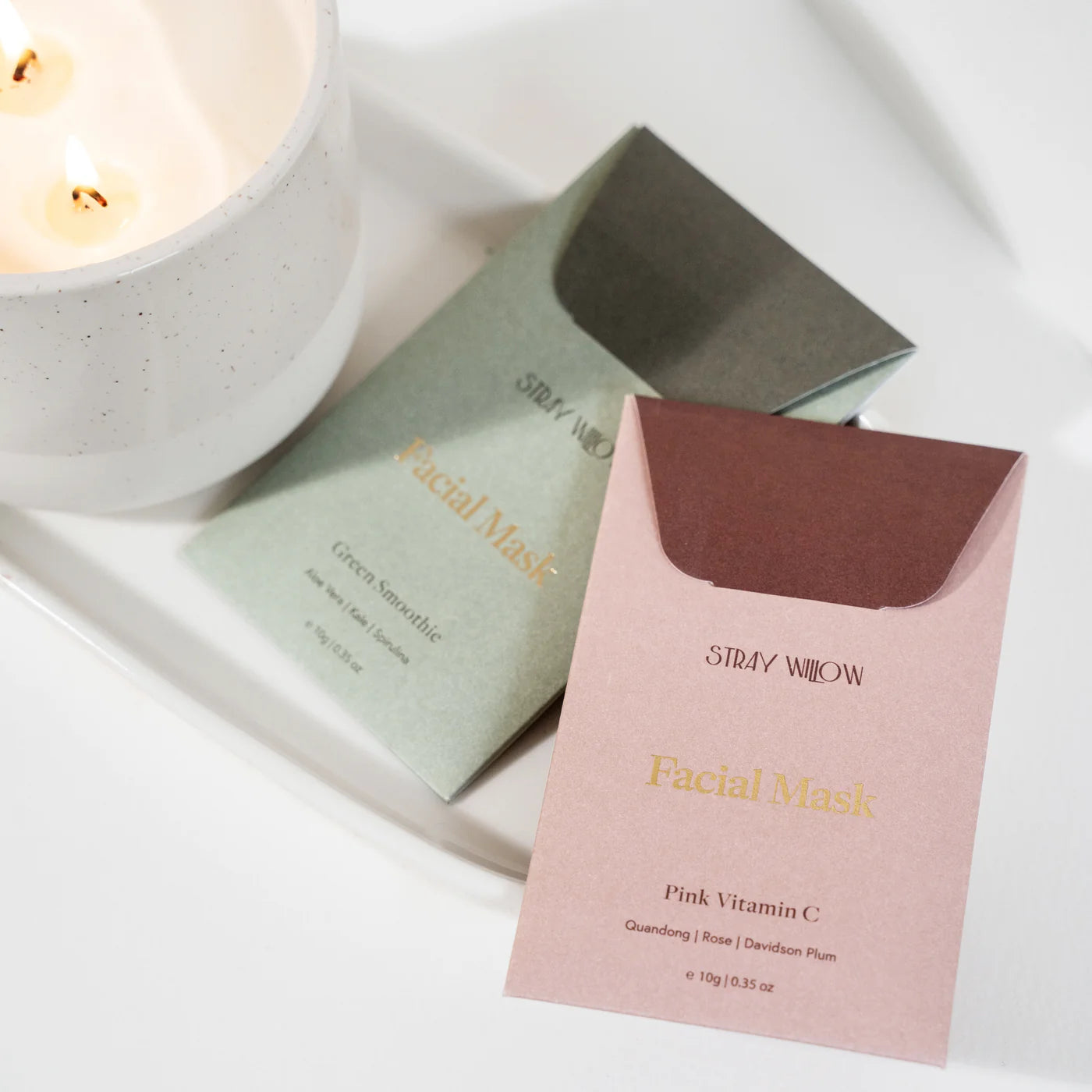 Stray Willow: Facial Mask - Pink Vitamin C 10g