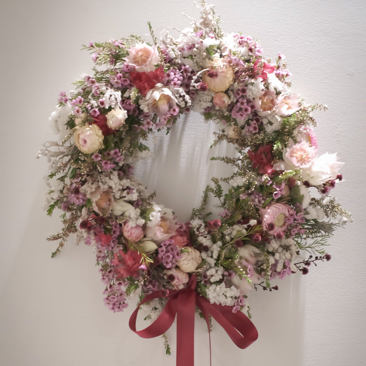 Blush Garden Wreath