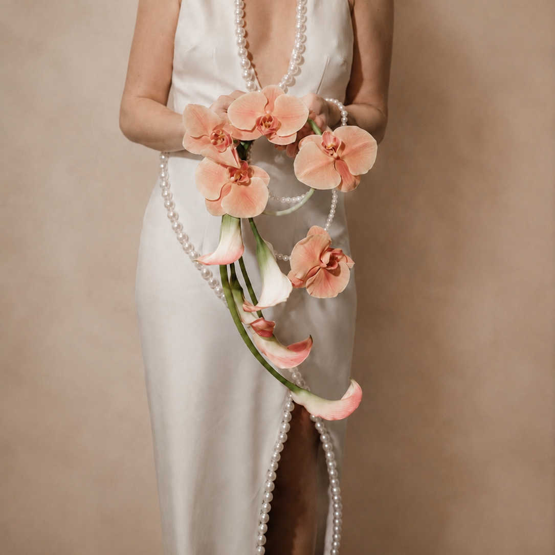 Sculptural Orchid Bouquet