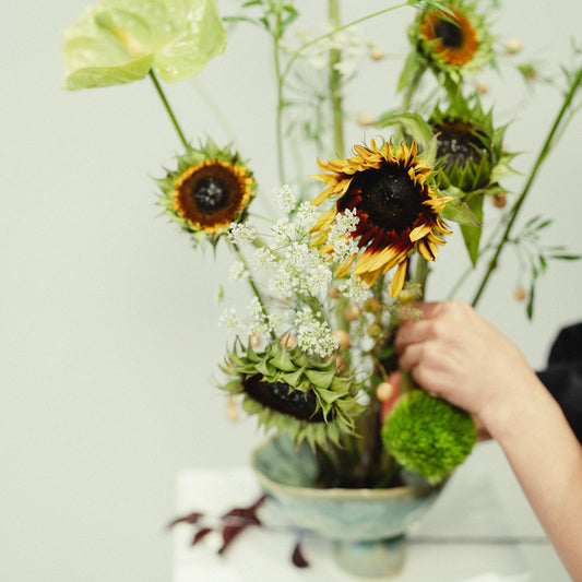 Sunflower Ikebana Kit