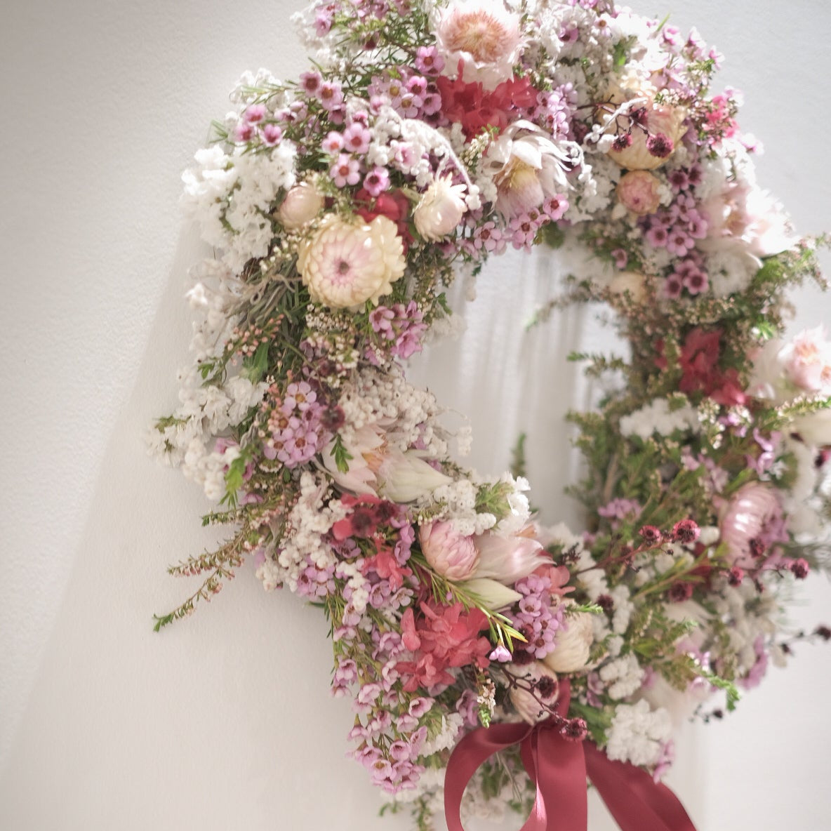 Blush Garden Wreath