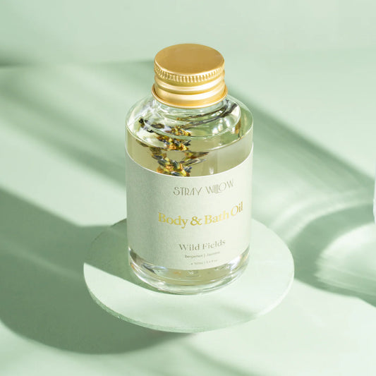 Stray Willow: Body and Bath Oil - Wild Fields 100ml
