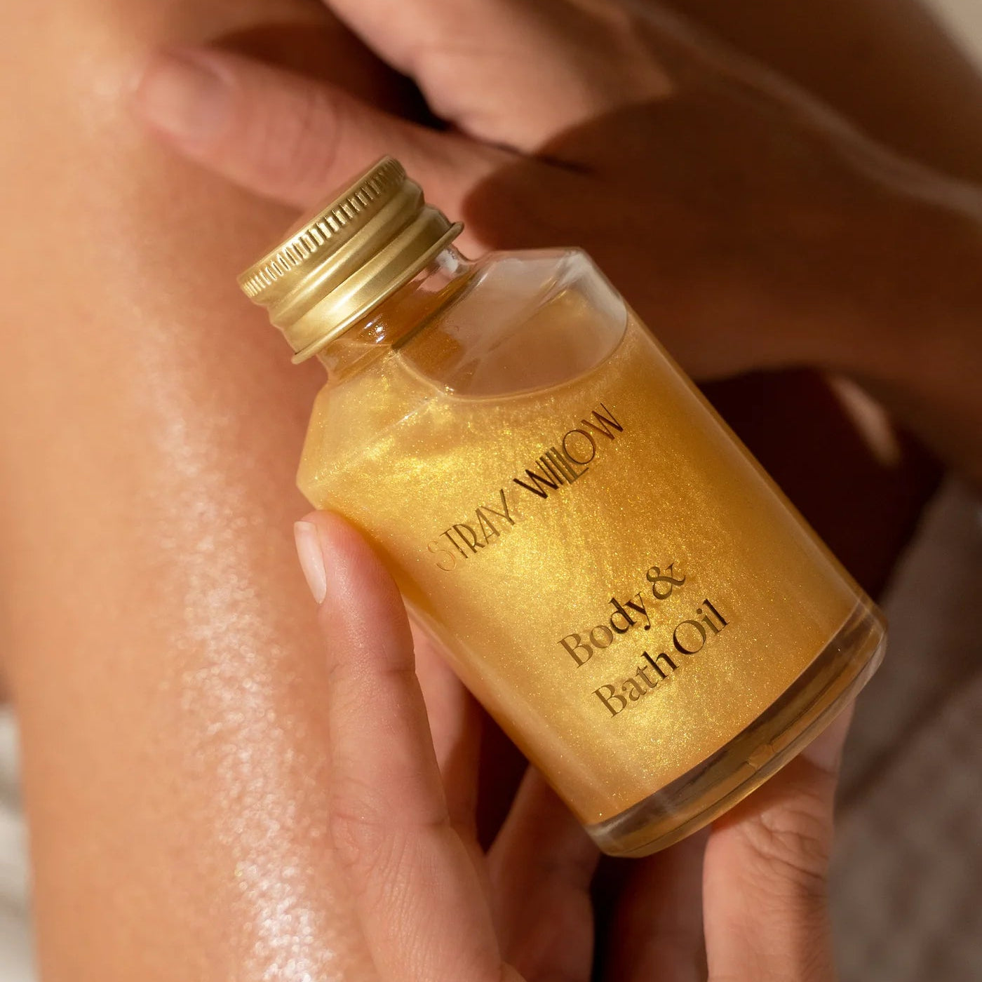 Stray Willow: Glow Shimmer Body Oil 100ml