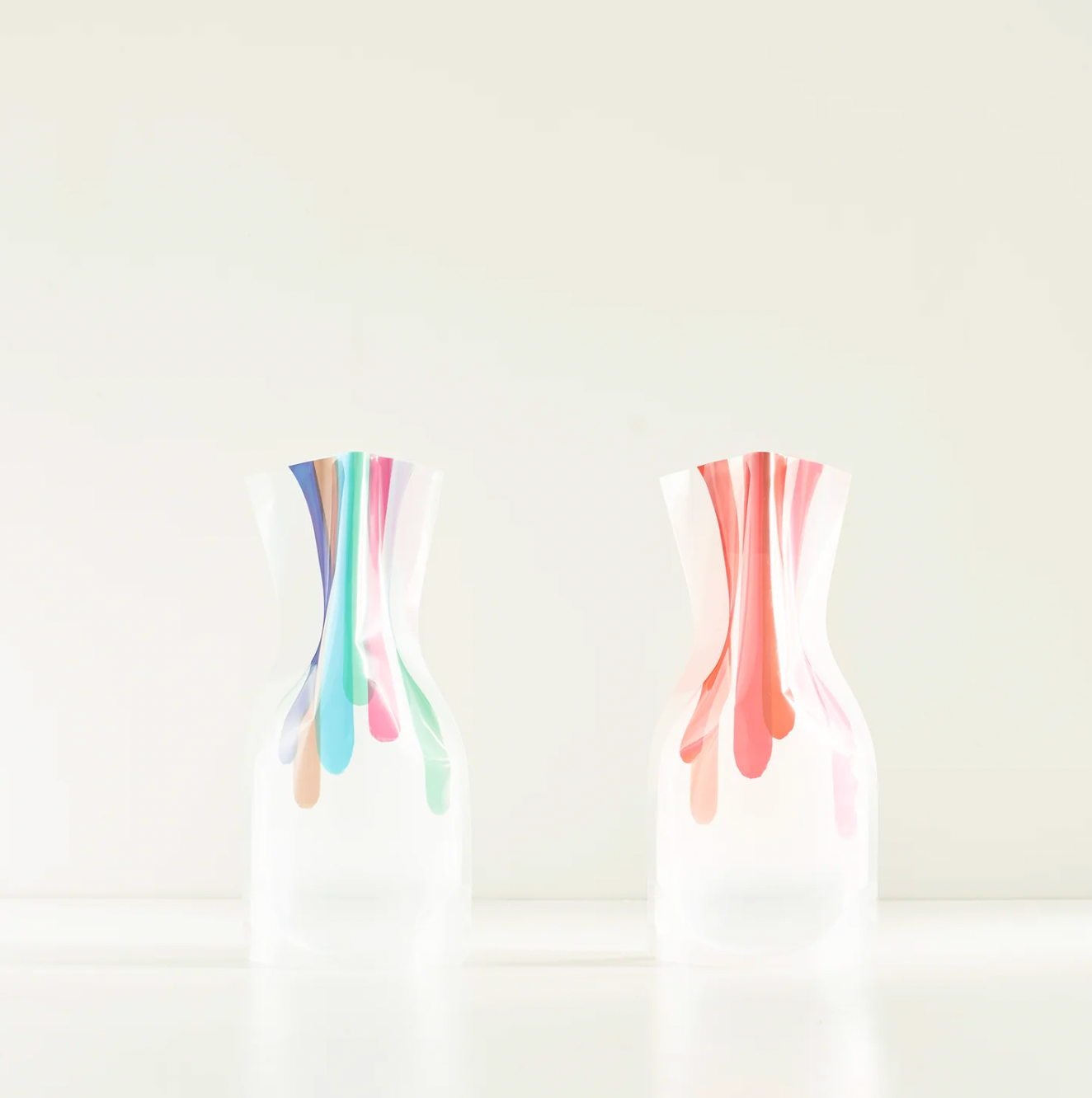 Flower Vase - Colour Drops